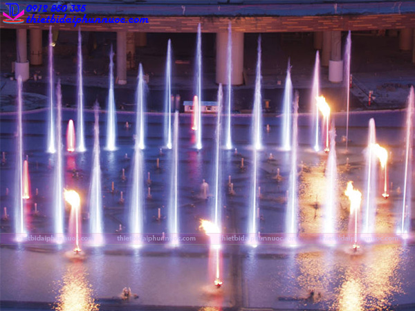 Vòi phun nước tạo lửa Fountain Flame 5