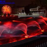 Đầu phun tạo hình quat Fan Jet lắp đặt cho đài phun