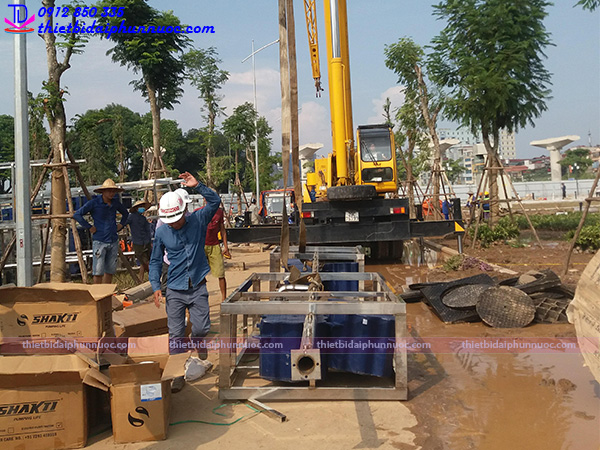 Báo giá thi công đài phun nước 4