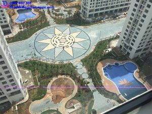 Đài phun nước âm sàn khu đô thị An Bình city 7