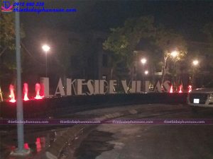 Đài phun nước mini khu biệt thự 2