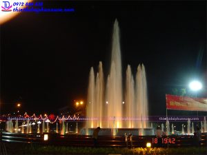 Đài phun nước nghệ thuật thành phố Thái Nguyên 4