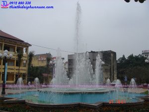 Đài phun nước trường đại học sư phạm Thái Nguyên 3