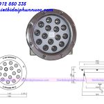 Đèn âm nước 15w đổi màu đơn sắc 2