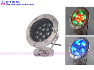 Đèn âm nước 15W đổi màu tự động