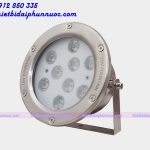 Đèn Led âm nước 9W đổi màu 1