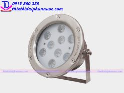 Đèn Led âm nước 9W đổi màu 1