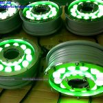 Đèn Led âm nước dạng bánh xe 18W đổi màu 4