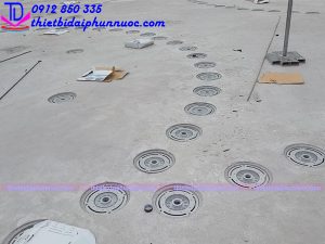 Đài phun nước âm sàn - âm nền 1