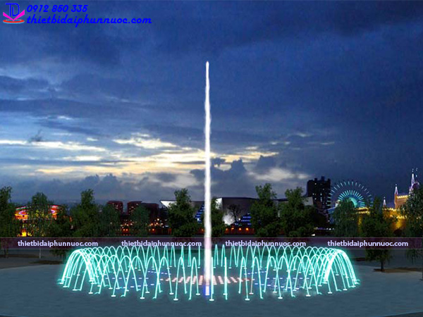 Đài phun nước bể cạn 15