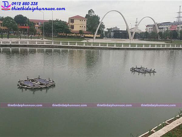 Đài phun nước phao nổi 14