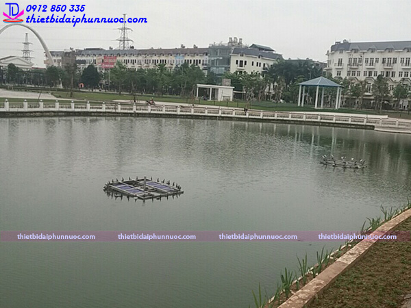 Đài phun nước phao nổi 15