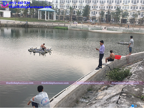 Đài phun nước phao nổi 16