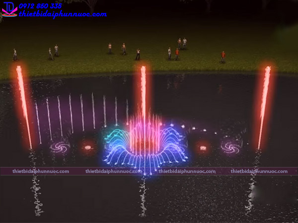 Hệ thống phun nước phao nổi 14