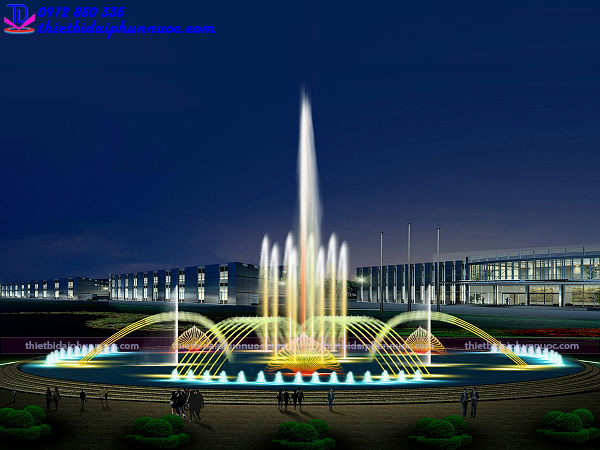 Mẫu đài phun nước 3D 27