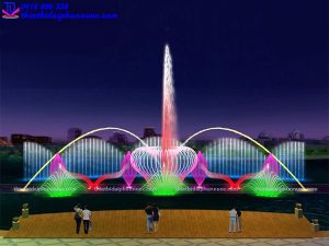 Mẫu đài phun nước 3D 38