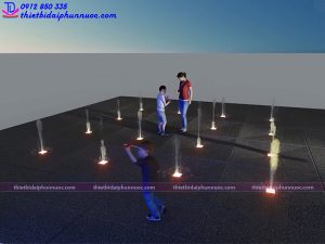 Mẫu đài phun nước 3D 8