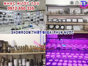 Showroom thiết bị đài phun nước