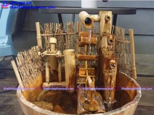 Cách làm guồng nước bằng tre 2