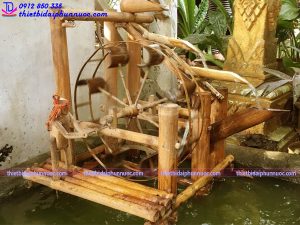 Cách làm guồng nước bằng tre 3