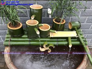 Cách làm guồng nước bằng tre 1