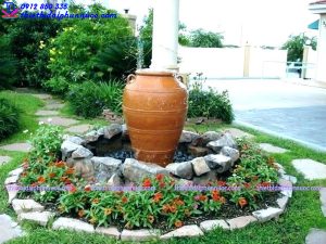 Mẫu đài phun nước tiểu cảnh mini 6