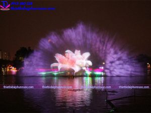 Vòi phun màn nước trình chiếu 7