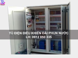 Đấu nối tủ điện điều khiển đài phun nước 2