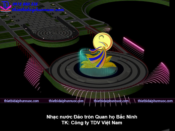 Thiết kế nhạc nước 8