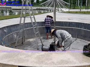 Đài phun nước bể nổi 5