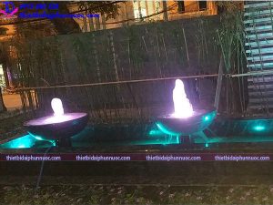 Làm đài phun nước mini 4