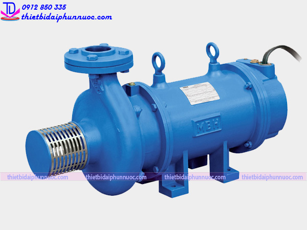 Hình ảnh thực tế máy bơm nước chìm 3 pha MBH 