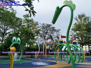 Sân chơi phun nước cho công viên 13