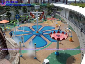Sân chơi phun nước cho công viên 16