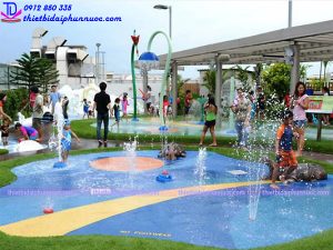 Sân chơi phun nước cho công viên 2