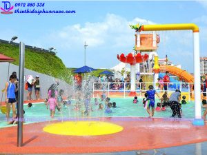 Sân chơi phun nước cho công viên 8