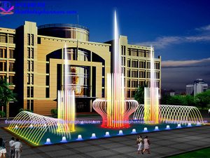 Thiết kế nhạc nước bể hình chữ nhật 1