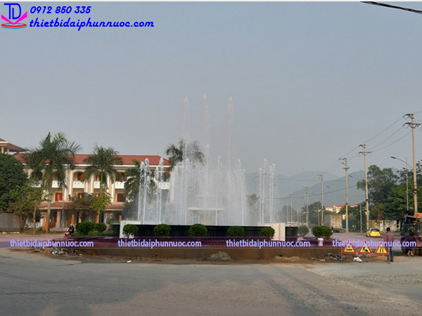 Đài phun nước lập trình PLC 4