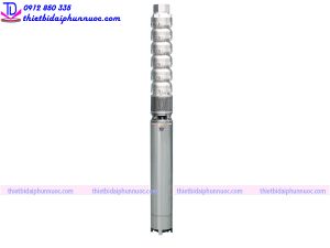Máy bơm chìm 3 pha trục đứng MBH lắp cho đài phun nước 6