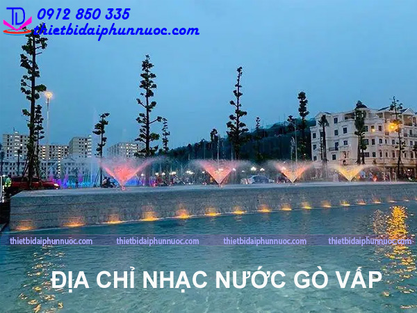 Nhạc nước Gò Vấp mấy giờ 2