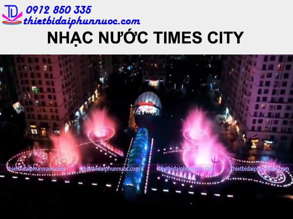 Nhạc nước time city 2021 mấy giờ? 2