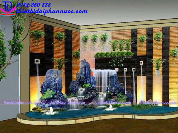 Hướng dẫn lắp đặt thác nước phong thủy hợp tuổi 4
