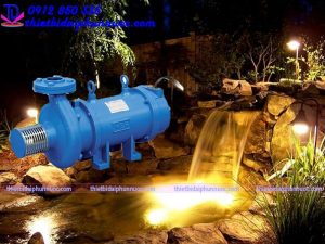 Máy bơm chìm thác nước hồ cá, tiểu cảnh, hòn non bộ