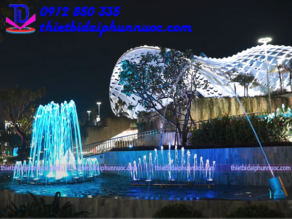 Đài phun nước công viên vườn tượng Apec - Đà Nẵng 12