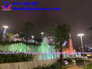 Đài phun nước công viên vườn tượng Apec - Đà Nẵng 2