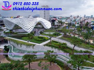 Đài phun nước công viên vườn tượng Apec - Đà Nẵng 5