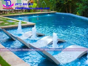 Đài phun nước mini cho bể bơi nhà Anh Thắng - Tp Vinh- Nghệ An 10