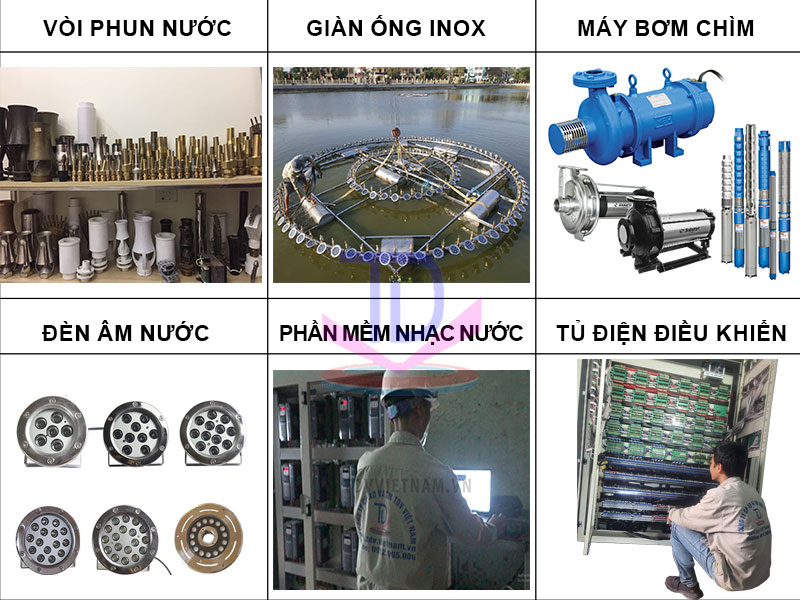 Thiết bị đài phun nước ở TP HCM 7