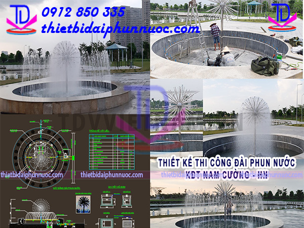 Thiết bị đài phun nước tại Đà Nẵng - TP HCM 6