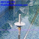 Lắp đặt vòi phun hoa Lily cho đài phun nước phường Bần